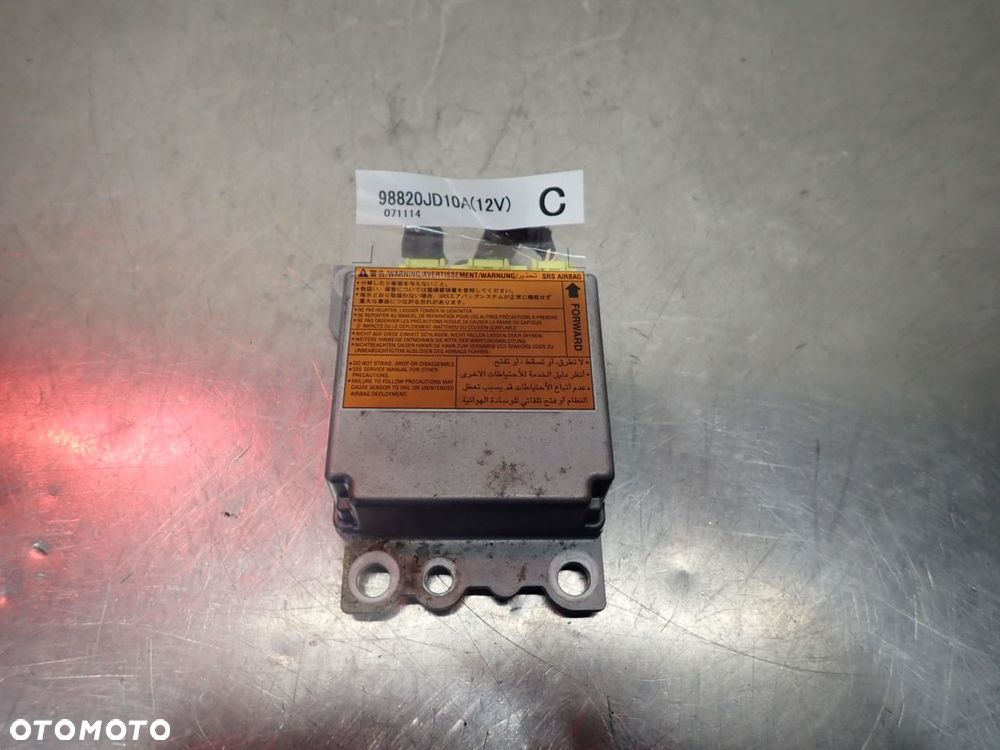 MODUŁ AIRBAG NISSAN QASHQAI I 2.0 98820JD10A - 1