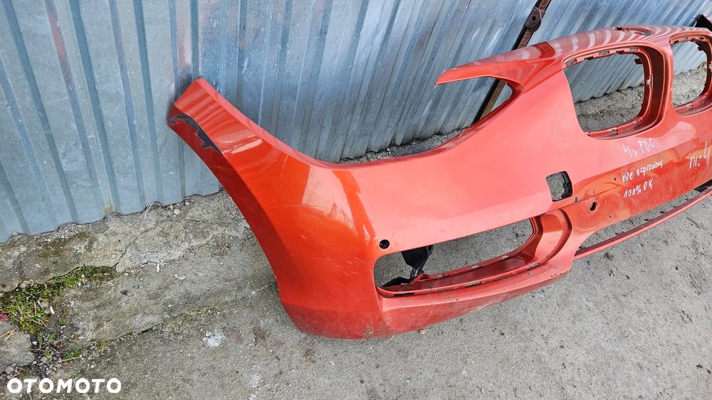 BMW 1 F20 F21 2011-2015 Zderzak przód Zderzak przedni czujniki parkowania 4x PDC 7272568 ŁADNY - 3