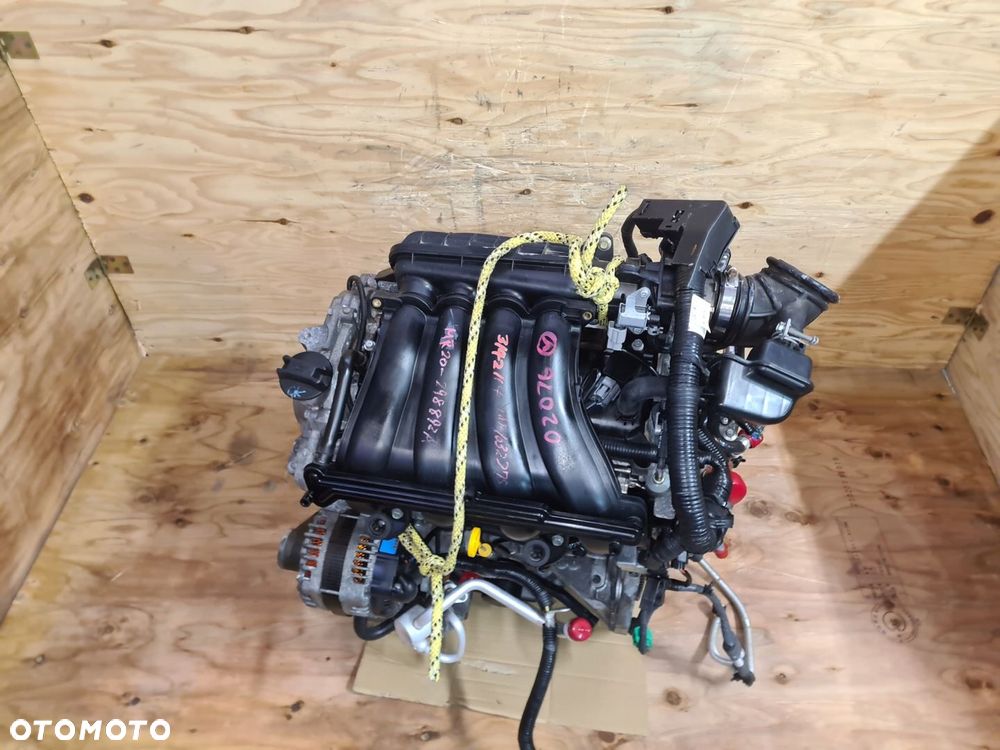 SILNIK NISSAN QASHQAI 2.0 16V BENZYNA MR20 06-12 KOMPLETNY - 4
