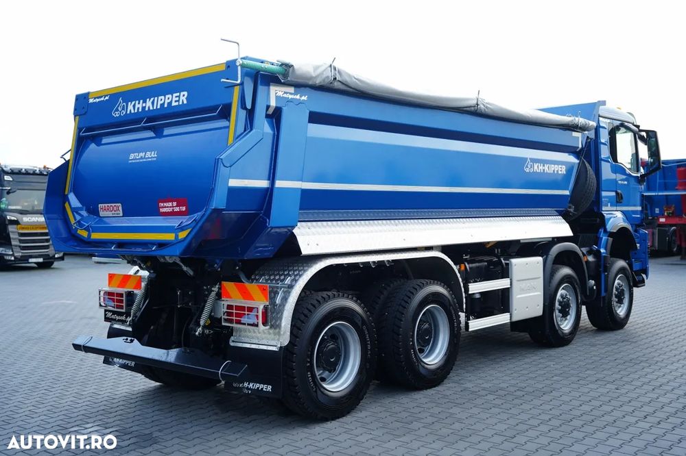 MAN TGS 41.480 / 8X8 / ​​BASCULATOR / BASCULATOR SPATE / KH KIPPER / HARDOX / RICH EQUIPMENT / - 11