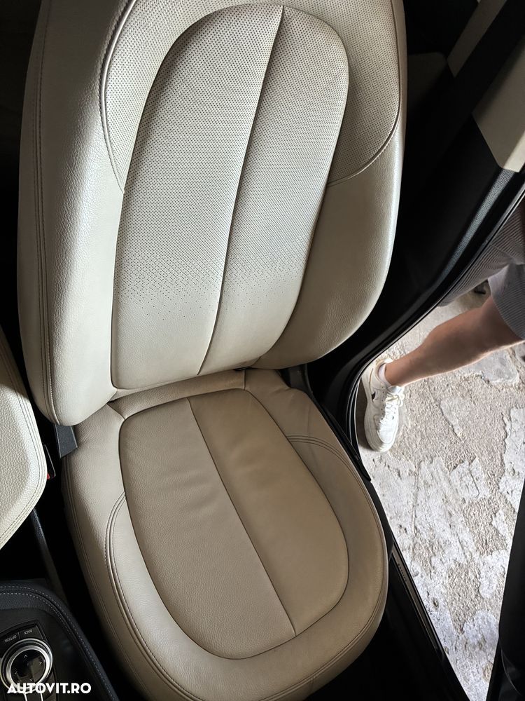 Scaune piele  bej cu incalzire bmw x1 f48 - 2