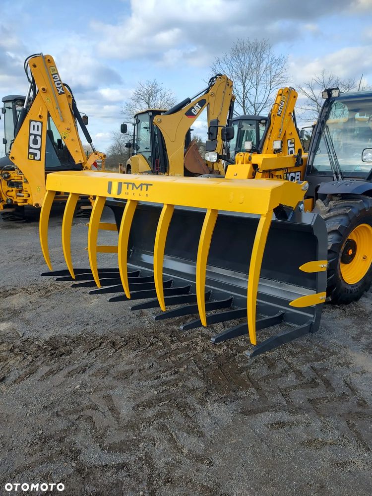 WIDŁO-KROKODYL 235cm 2m³ Mocny szufla JCB CAT Manitou maszyna JCB Łyżka widły - 1