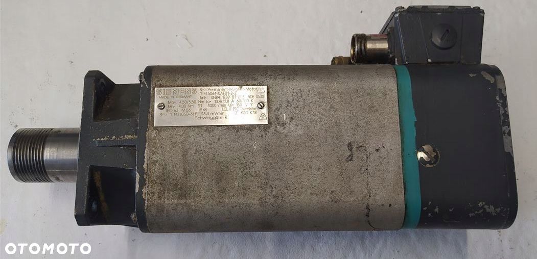 SILNIK SERVO MOTOR SIEMENS MOTOR 1FT5064-0AF01-2-Z - 1