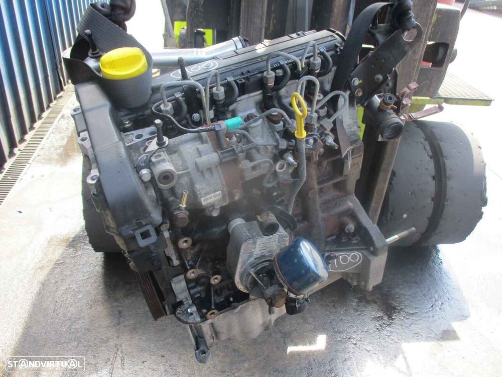Motor K9K712 RENAULT CLIO 2 2004 1.5DCI DELPHI 100CV - 1