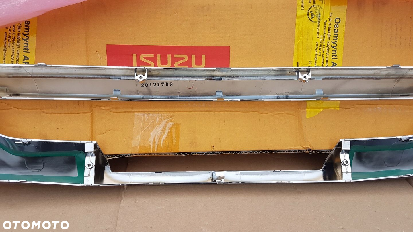 GRILL ATRAPA CHROM ISUZU D-MAX II LIFT 17- NOWY ORYGINAŁ - 10