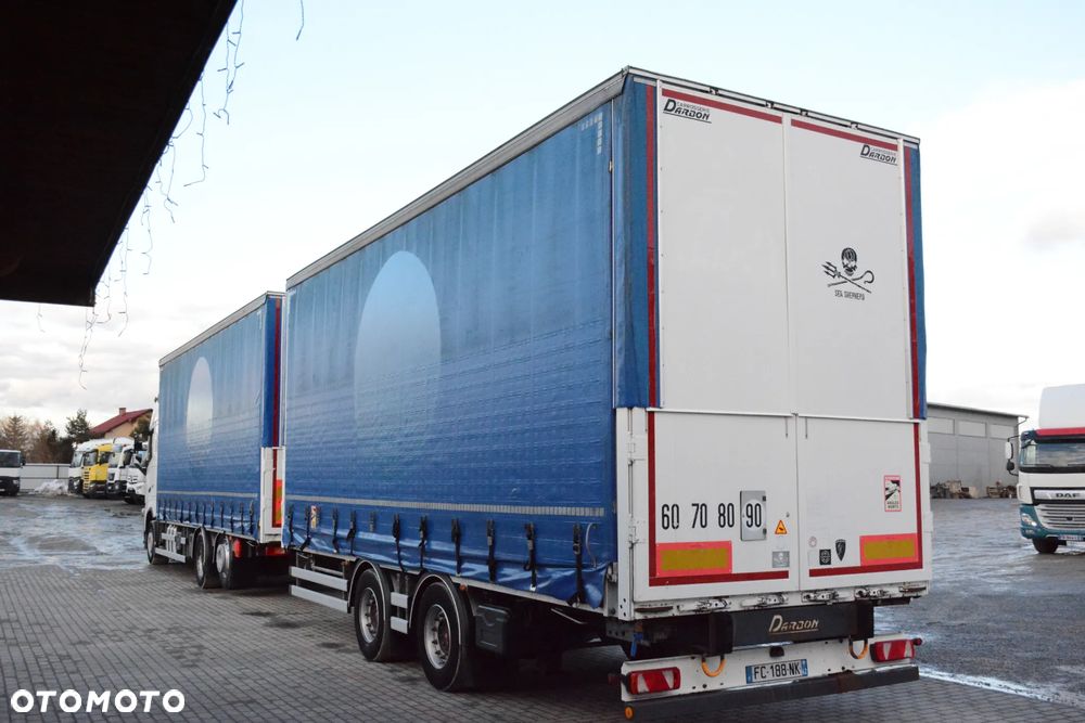 Volvo FH 460 / 2017r / Tandem / Przejazdowy / Mega / 120m3 / Podnoszony dach - 7