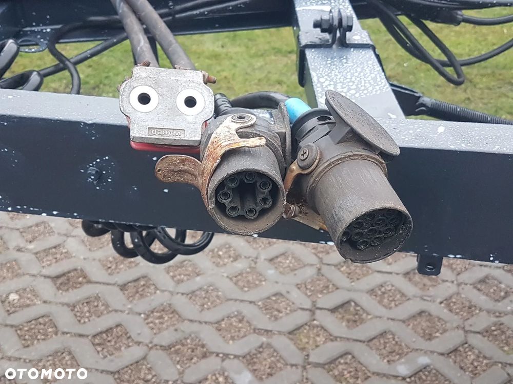 Zaslaw D-659 DO KONTENERÓW HAKOWCA POD KONTENERY 2 OSIE BLIŹNIAKI RESORY MEILLER - 14