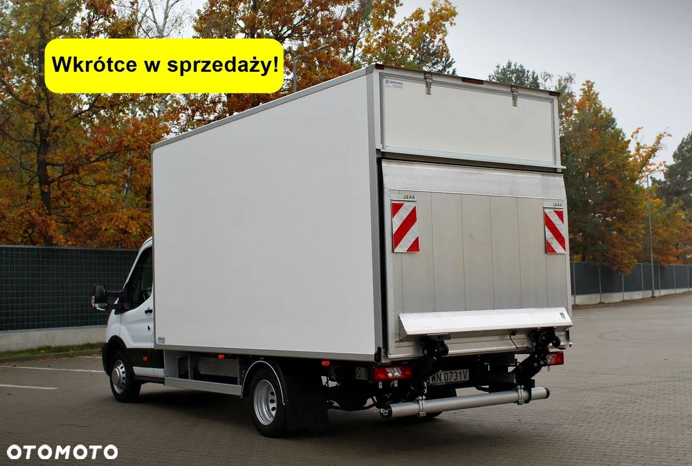 Ford Transit bliźniak kontener 9 euro palet + winda BAR 750kg