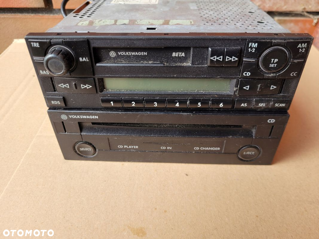 RADIO VW POLO 9N 01-09 6X0035152B ZMIENIARKA - 2