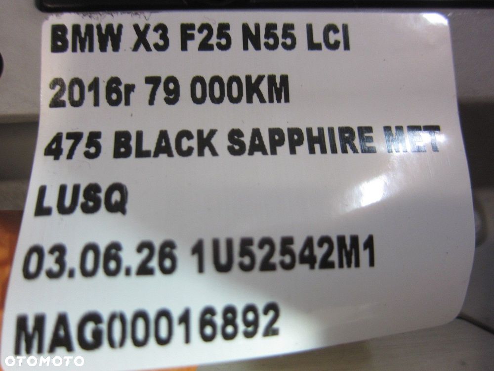 BMW X3 F25 F10 F30 HARMAN MODUŁ CZYTNIK NAWIGACJI NBT EVO 5A24047 9165318 - 8