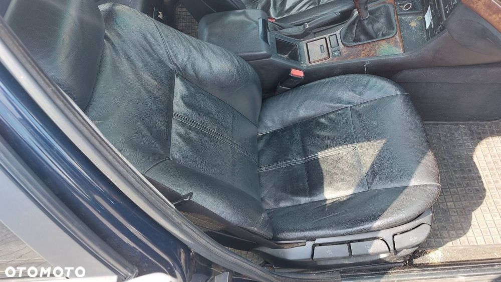 FOTELE LEWY + PRAWY PRZÓD + KANAPA TYŁ + BOCZKI SKÓRA BMW E39 KOMBI - 2