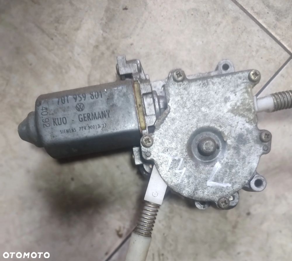 VW T4 PODNOŚNIK SILNICZEK SZYB PRZÓD LEWY 701959801 - 2