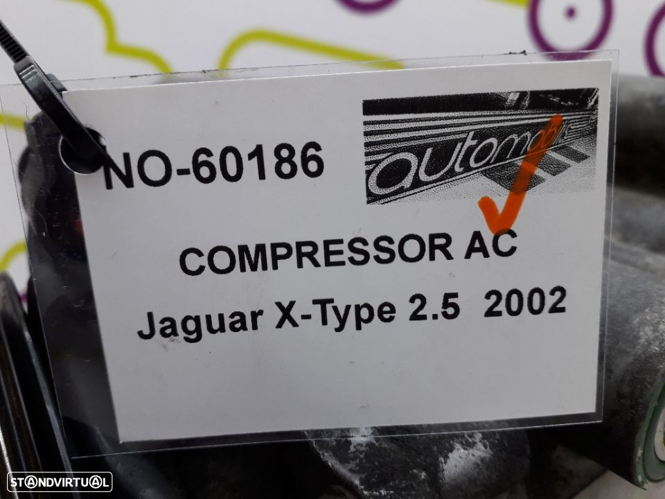 Compressor AC Jaguar X-Type 2.5 196Cv de 2002 - Ref: 0000- NO60186 - 4