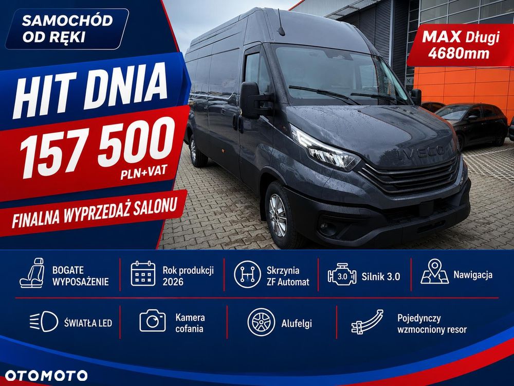 Iveco Daily 35S18 Automat - OKAZJA MAXI DŁUGOŚĆ 4680mm - 2