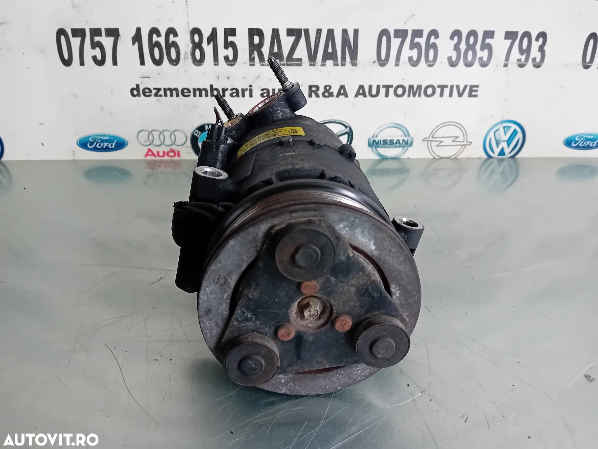 Compresor Clima Ford Kuga 1 I Focus 3 Mondeo Mk4 2.0 Tdci 2008-2013 Cod AV41-19D629-AC - 2