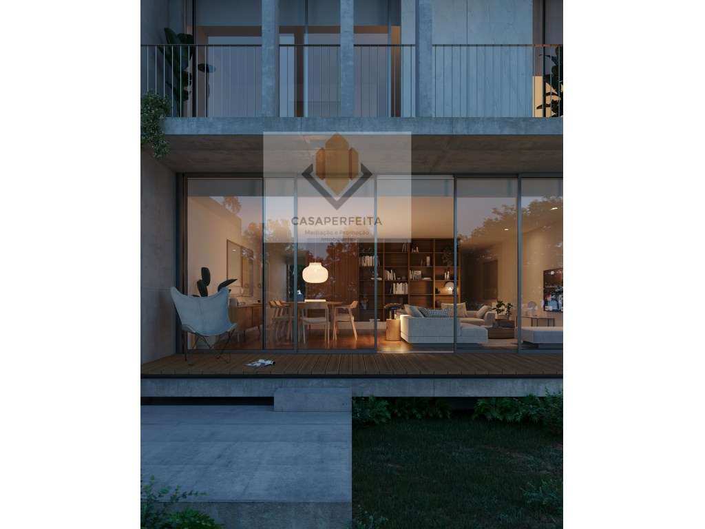 Moradias V3 Novas De Luxo com Jardim, Terraço e Varandas - Arcozelo - Grande imagem: 2/9