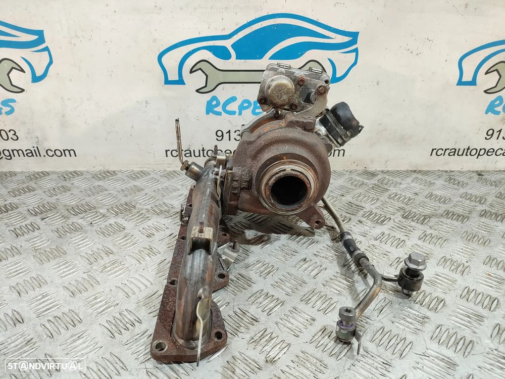 Turbo Jaguar XF X250 2.2D 150cv 224DT TD04L411TK3VG - 9