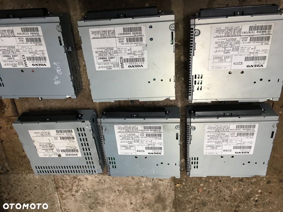 radio zmieniarka czytnik cd volvo s40 v50 c70 c30 - 1