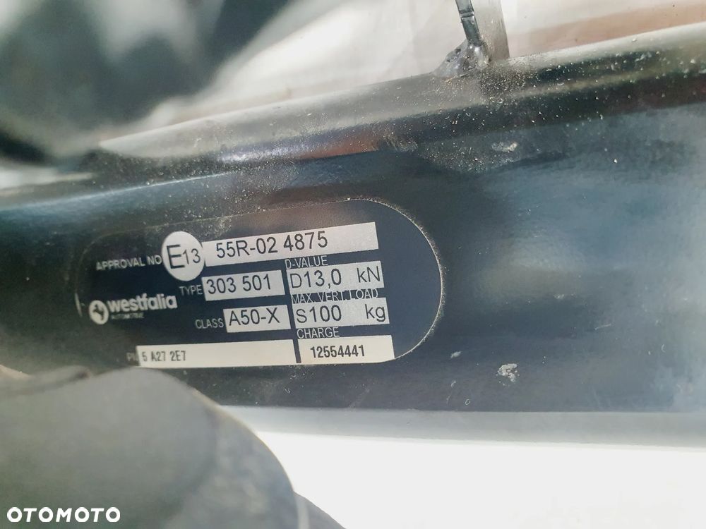 HAK HOLOWNICZY ELEKTRYCZNY BELKA TYŁ BMW X3 G45 5A272E7 ORYGINAŁ!!! - 5