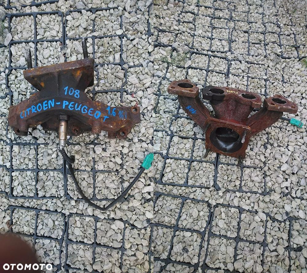 CITROEN PEUGEOT KOLEKTOR WYDECHOWY - 5