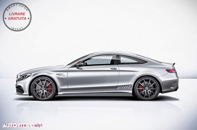 Stickere Laterale Gri Inchis Mercedes C-Class C205 Coupe A205 Cabriolet (2014-) C6- livrare gratuita - 6