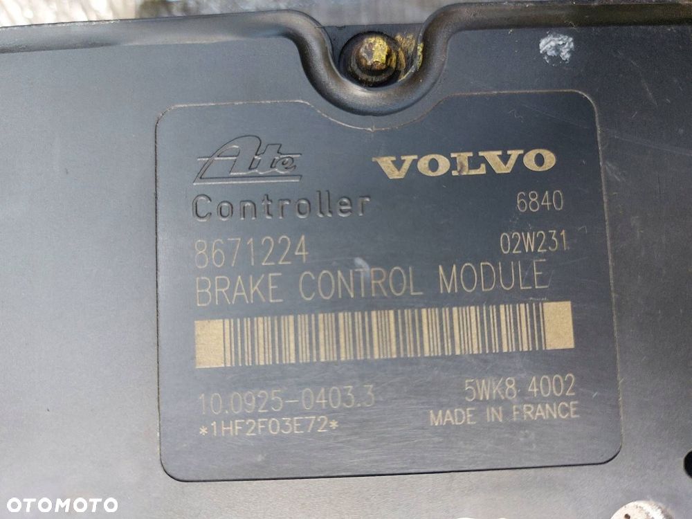 ZESTAW STARTOWY VOLVO S60 I 2.4 D5 0281010319 5041813 9483554 8688374 - 10