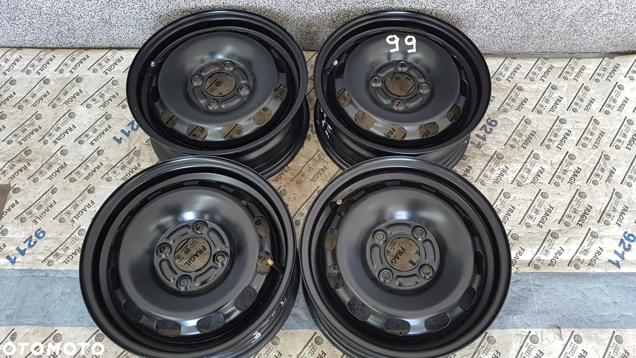 FELGI STALOWE FORD FIESTA MK 5 MK 6 MK7  5,5JX14  4X108 ET47,5 - 2