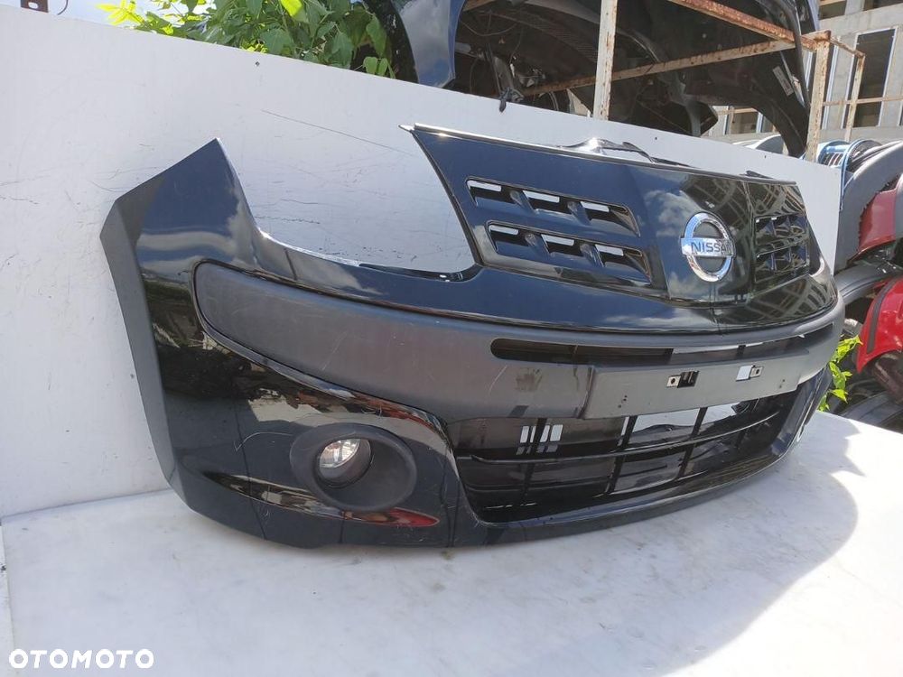 ZDERZAK PRZÓD PRZEDNI Z HALOGENAMI ATRAPA NISSAN PIXO CZARNY 71711-68KA - 3