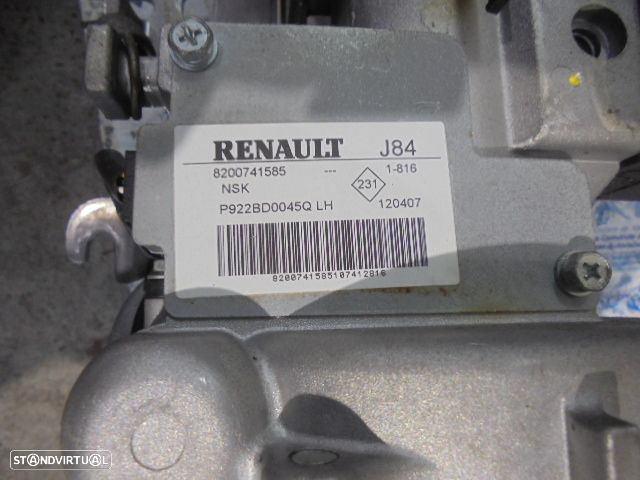Coluna Direção/Motor Direção 8200741585 RENAULT SCENIC 2 PHASE 2 2007 1.5DCI 85CV 5P CINZA - 2