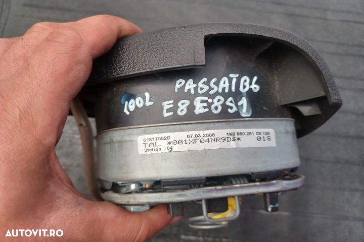Airbag volan / sofer 1K0880201CB 1K0880201CB Volkswagen VW Passat B6 - 4