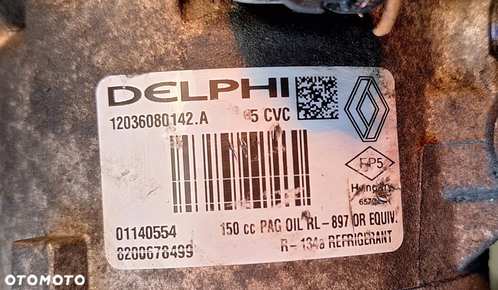 Sprężarka klimatyzacji НURT DELPHI 01140554 RENAULT - 3