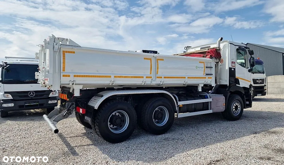 Renault c430 6x4 Wywrotka trzystronna Hydroburta, Jak Nowe - 6