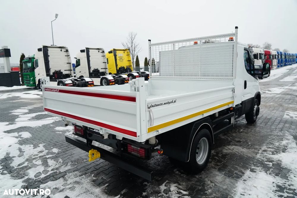 Iveco DAILY 70-180 / BASCULATOR SPATE 2.8 M / MTA: 7.0 T / BLOCARE PUNȚI / DUBLU / HI-MATIC - 15