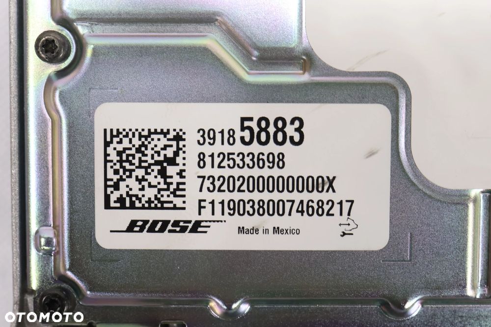 Opel Insignia B wzmacniacz Bose 39185883 - 2