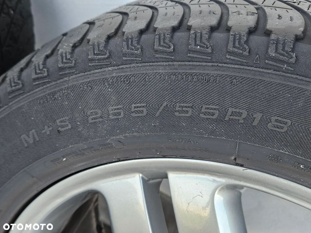 VW TOUAREG 7L AUDI Q7 03-09R FELGI KOLA 5X130 DOTJA3R ET57 255/55 R18 8Jx18H2 CALY KOMPLET Z OPONAMI FELGA 7L6601025 T - 8