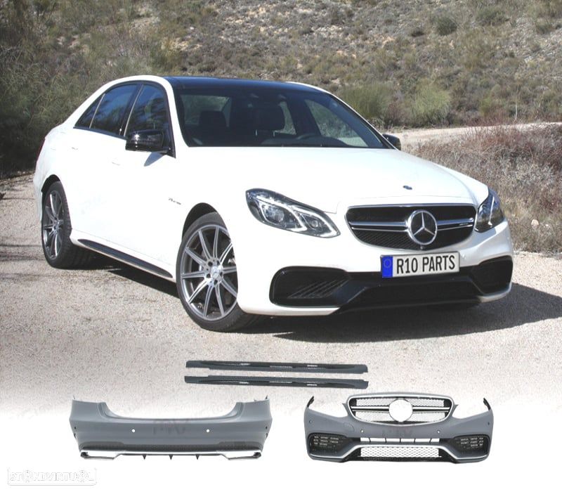 KIT DE CARROÇARIA MERCEDES CLASSE E W212 13-16 BERLINA LOOK E63 AMG - 1