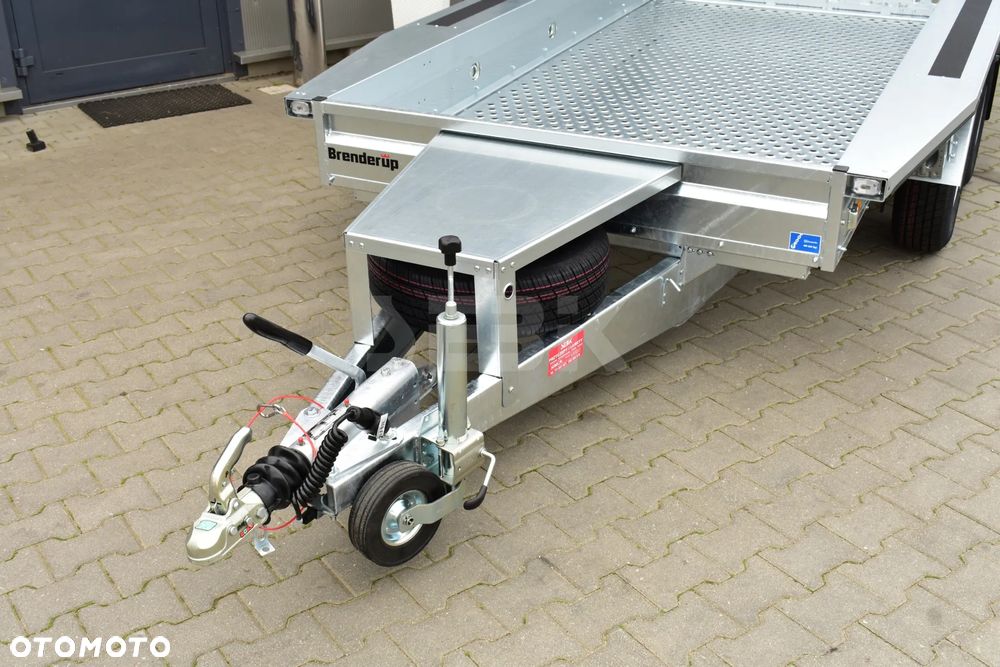 Brenderup Mocna przyczepa do minikoparki MT3080 S DMC 2700 kg. Stalowa podłoga !! - 10