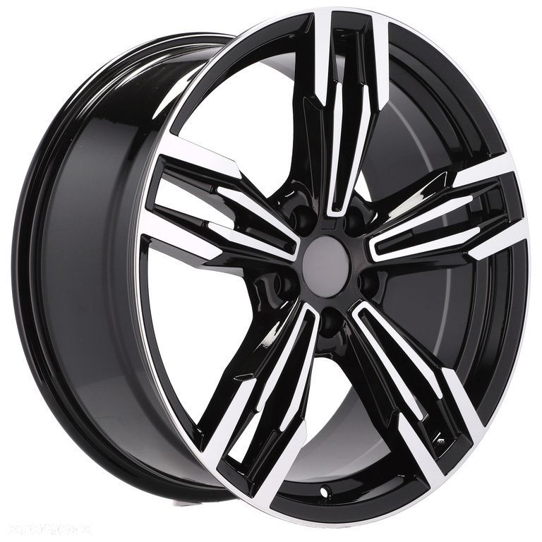 4x Felgi 18 5x120 m.in. do BMW 5 E34 E39 E60 E38 7 E38 E65 F01 X5 E53 E70 F15 X6 F16 - BY983 (BK5730 - 8