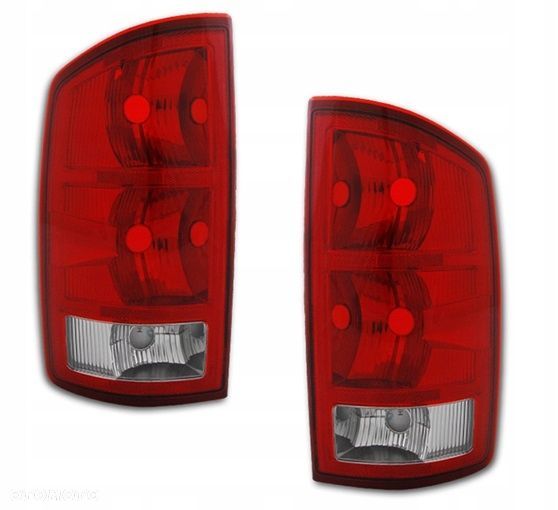 LAMPA TYL DODGE RAM PICK UP 2002-2006 USA KPL - 1