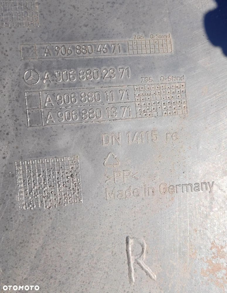 Oryginalny Narożnik Zderzaka Tył Tylny Prawy Lewy Mercedes Sprinter 906 Volkswagen Crafter - 5