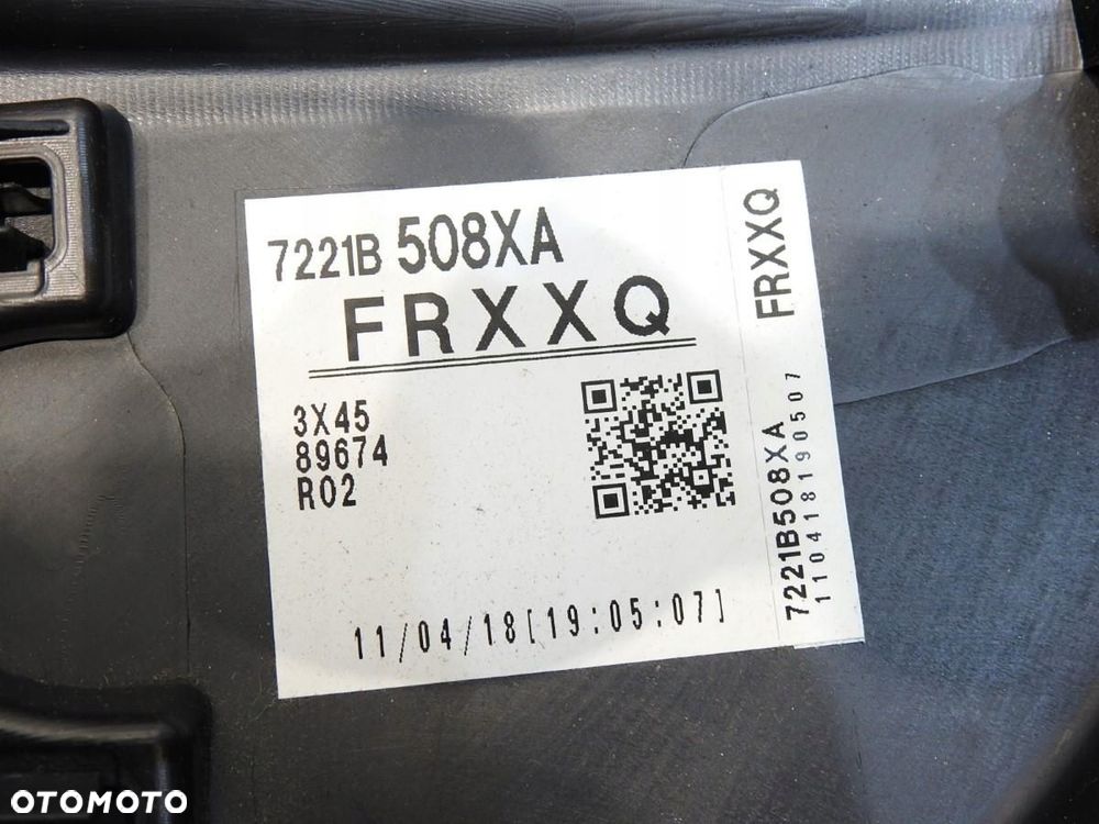 TAPICERKA BOCZEK DRZWI PRAWY PRZÓD MITSUBISHI ASX - 5