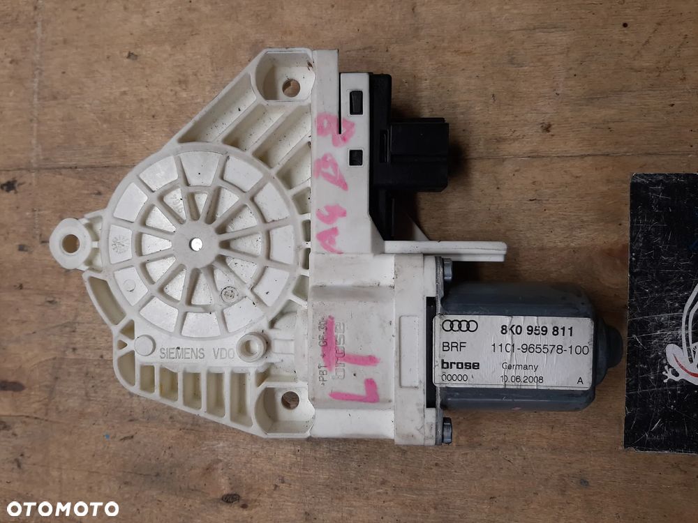 Silniczek Sterownik 8K0959801 A 8K0959802 A 8K0959811 A 8K0959812 A Moduł Szyby Mechanizm Podnoszenia Przod Tyl Audi A4 B8 A5 Sedan Kombi - 14