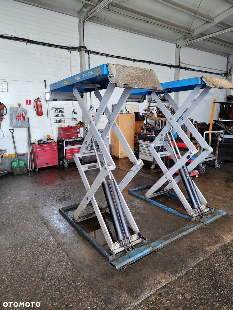 Podnośnik nożycowy naposadzkowy Nortec Pro PN3000A 3T - Rok 2019 - 13