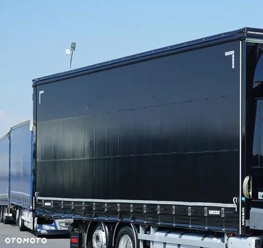 DAF WECON / ZABUDOWA / FIRANKA / DŁ. 9,1 M - 2