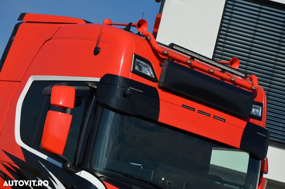 Scania S 500 / 2019 / KLIMA P. / 4 PODUSZKI / FULL LED / TRUX / ACC / SKÓRA / NAVI / DE / 7408 - 6