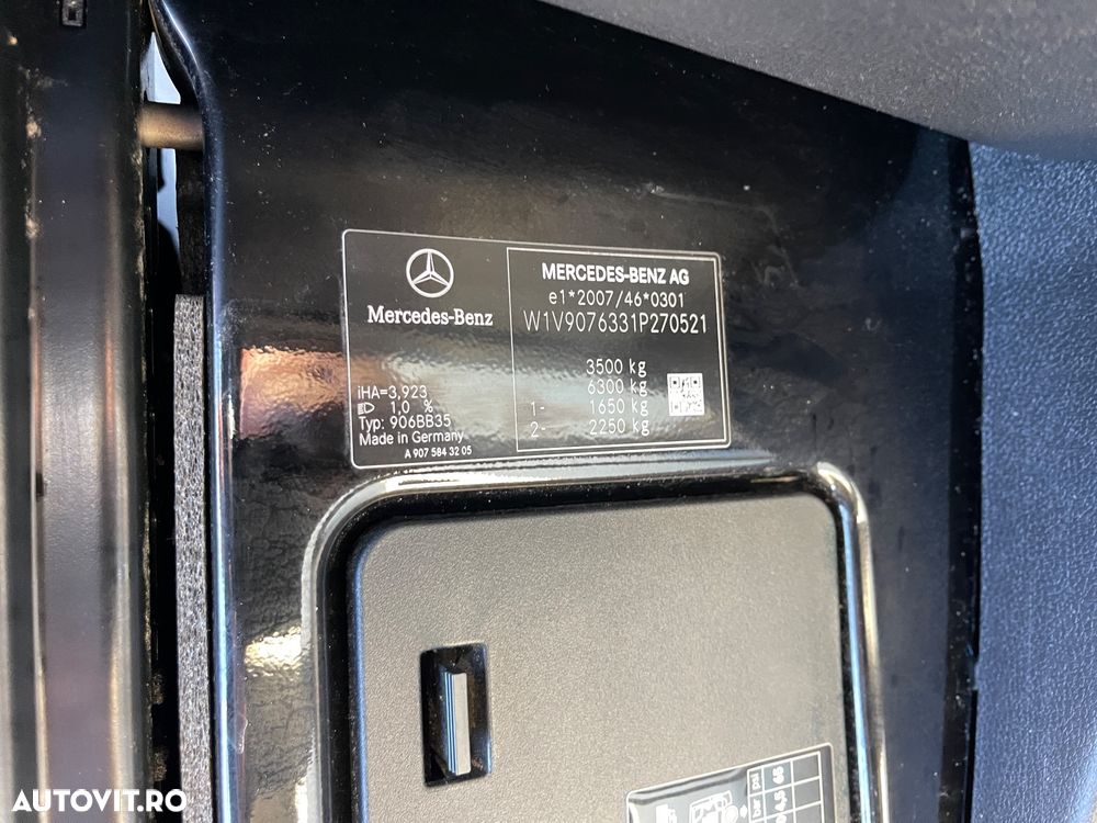 Mercedes-Benz Sprinter 316CDI  AUTOMAT MEDIU - 30
