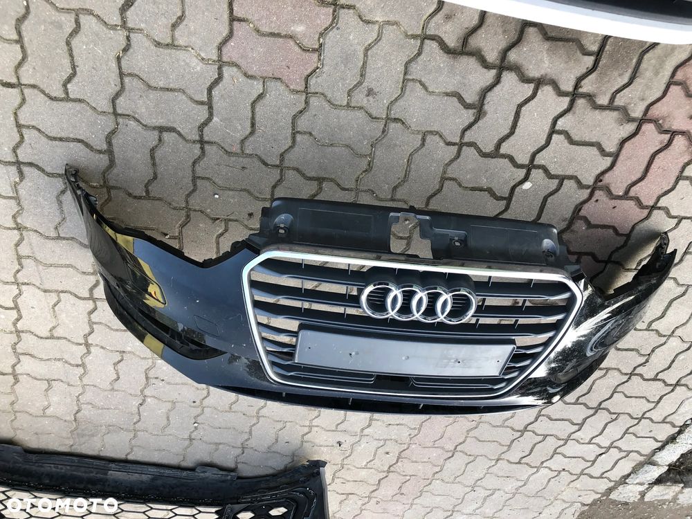AUDI A3 8V0 HB S-LINE zderzak przedni grill 12- - 5