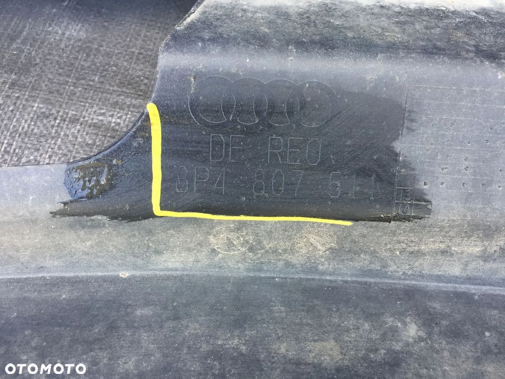 AUDI A3 5D SPORTBACK LIFT 2008-2012 ZDERZAK TYLNY TYŁ - 11