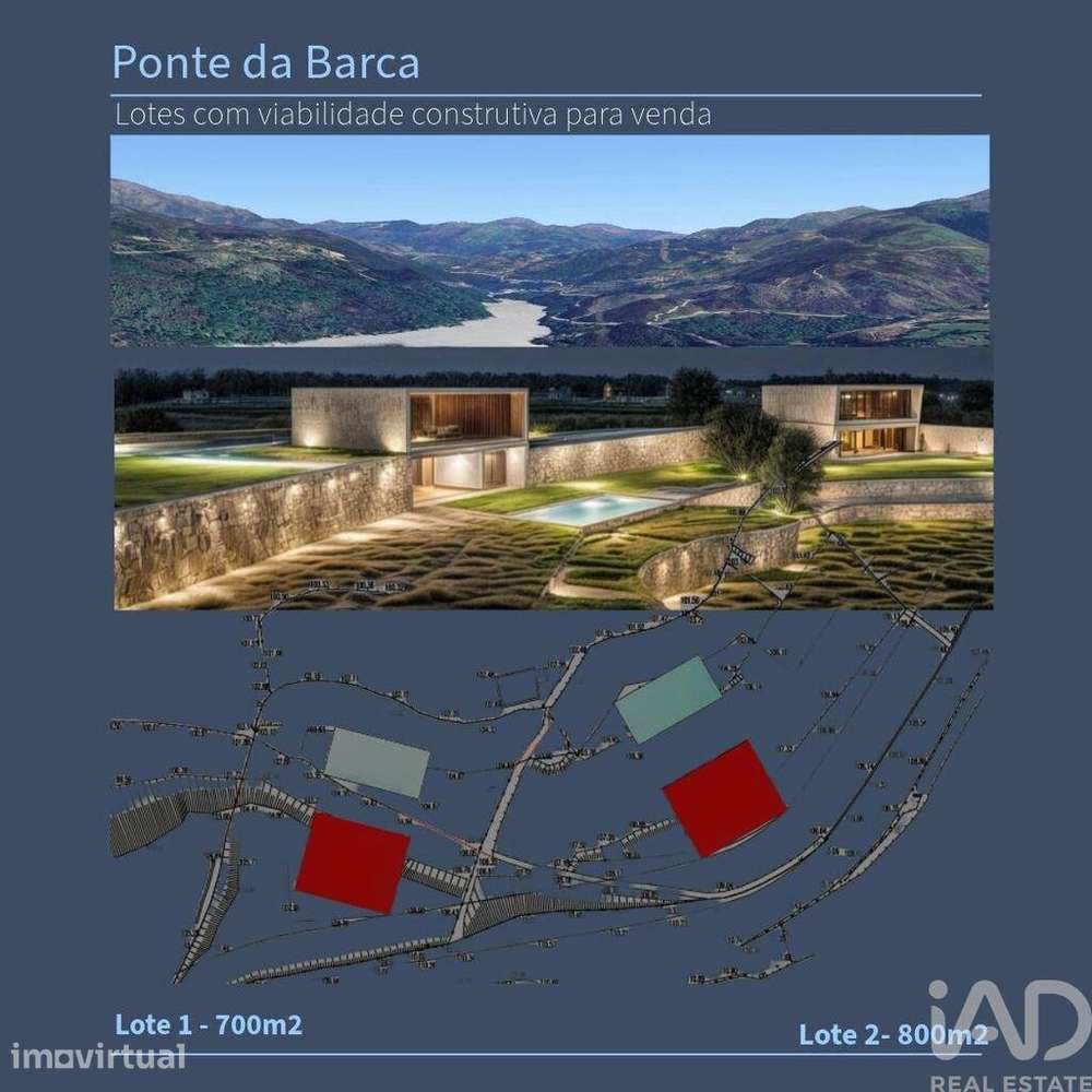 Terreno em Entre Ambos-Os-Rios, Ermida e Germil de 921,00 m2 - Grande imagem: 3/10