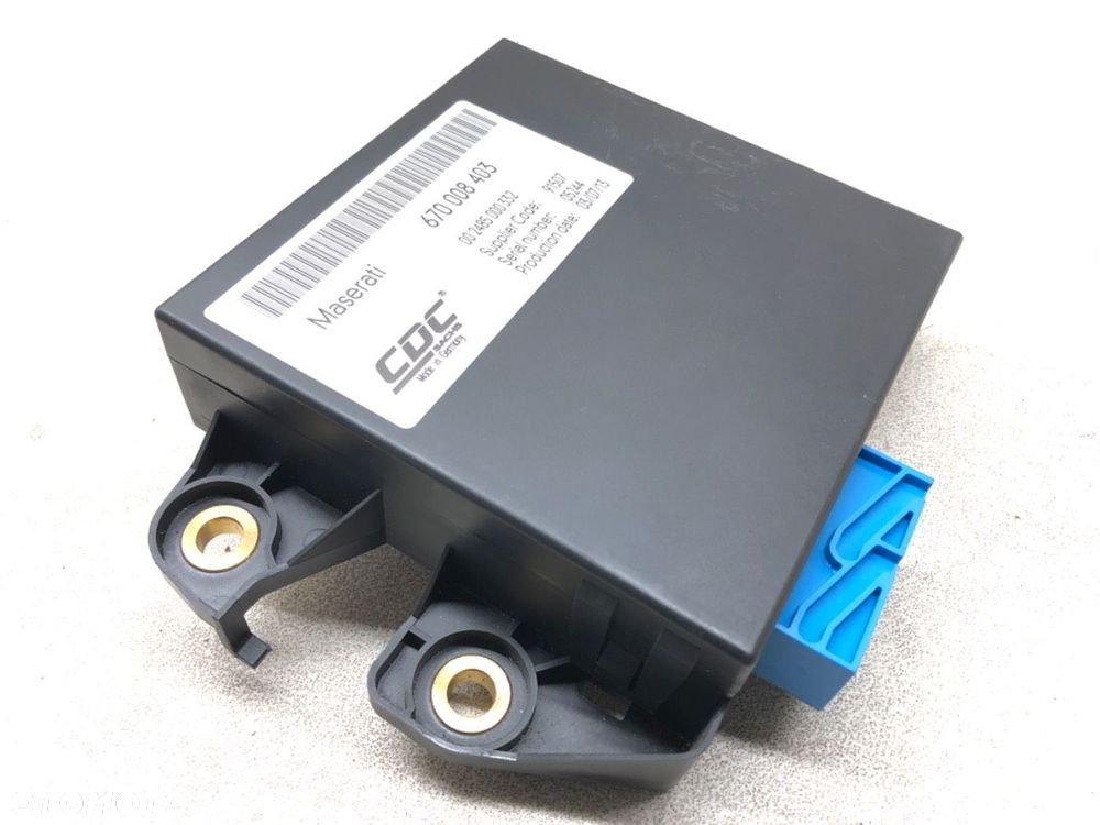 MODUŁ ZAWIESZENIA  MASERATI QUATTROPORTE VI 2012 - 2022 3.0 S Q4 302 kW [411 KM] benzyna 2013 - - 2